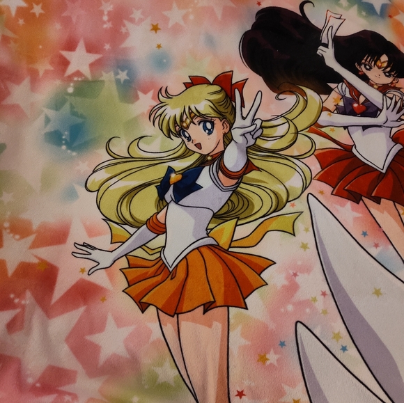 sailor moon Bedding Sailor Moon Sailor Guardians Throw Blanket Size